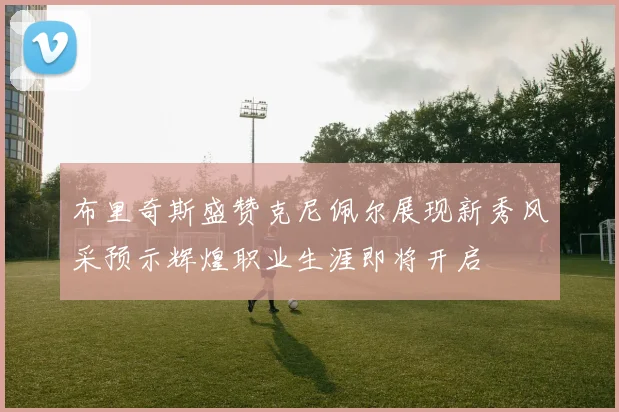 布里奇斯盛赞克尼佩尔展现新秀风采预示辉煌职业生涯即将开启